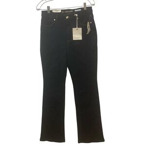 Anne Klein AK High Rise Boot‎ Leg Dark Wash Jeans Size 8 NWT